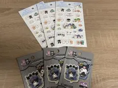 サンリオ クロミ ダイカットシート しろたん はぴだんぷい ぷくっとシール