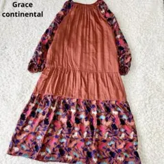 ティアードワンピース ロングワンピース