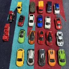 ミニカーセット 多色 22台