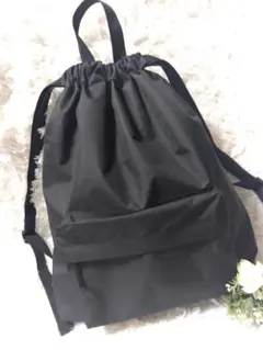 無印良品 トートにもなる 巾着リュックサック 22Lのサムネイル