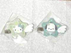 サンリオ キラキラウィッシュ 前髪クリップ ハローキティ ポチャッコ