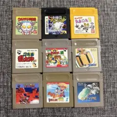 ゲームボーイ　カセット　9本セット