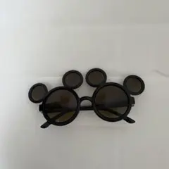 ミッキー型サングラス ブラック