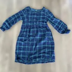 無印良品　綿100% ダブルガーゼ　2重ガーゼ　ワンピース ルームウエアのサムネイル