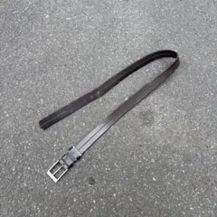 y2k 00s archive leather belt Vintage