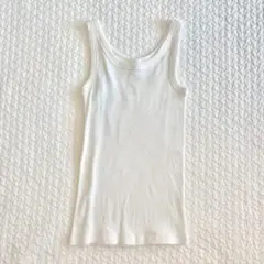 Spick & Span リブタンクトップ　白　Fのサムネイル