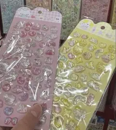 ボンボンドロップシール2枚セット　海外製品