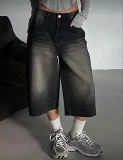 SHEIN DAZY デニム ブラック