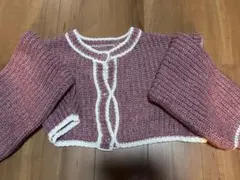 『未使用』GRL カーディガンセーター　ピンク