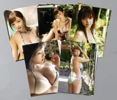 篠崎愛 20代グラビア水着 L版写真20枚セット