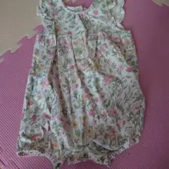 NEXT　花柄ロンパース