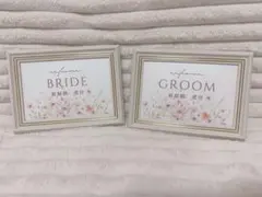 新郎新婦　受付　ウェルカムスペース
