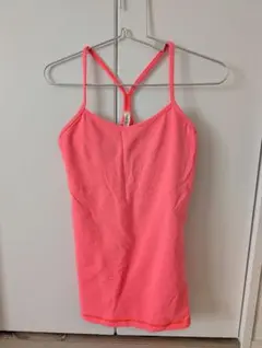 Lululemon ピンク ストラップ付きタンクトップ サイズ6