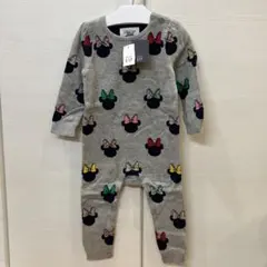 ★新品未使用　定価5960円Baby GAP ミッキー柄ロンパース グレー★