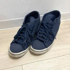 adidas アディダス　スニーカー　レディース　靴　厚底　インヒール　ネイビー