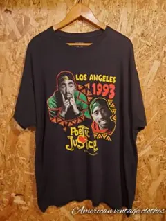 Poetic Justice Tシャツ 2Xサイズ ブラック