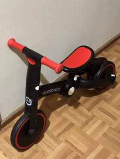 uonibaby 3WAY キッズトライク 折りたたみ式3輪車のサムネイル
