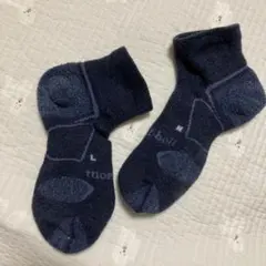 モンベル　WIC.サポーテック ウォーキングショートソックス