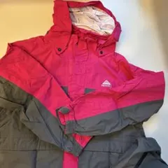 SOUTH FIELD レインスーツ 130 ピンク/グレー