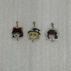 東方Project アクリルチャーム ダイソー Seria コラボ