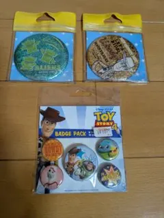 トイ・ストーリー　缶バッジ　　　 　セット