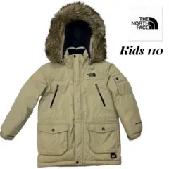 古着　ノースフェイス 中綿 ダウンジャケット キッズ 110