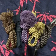 男物　羽織紐　丸組　5本セット　まとめ売り