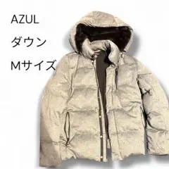 AZUL by moussy グレー ダウンジャケットMサイズ