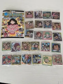 ONE PIECE ウエハースシール全24枚 ファイル