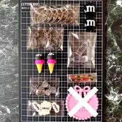 ハンドメイドパーツ素材 9種セットまとめ売り