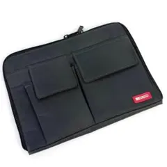 良品✨ リヒトラブ バッグインバッグ A5 ブラック スリム ガジェットポーチのサムネイル