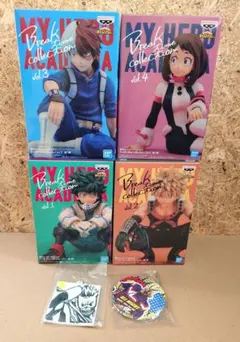 ヒロアカ Break time collection フィギュア 4種＆オマケ