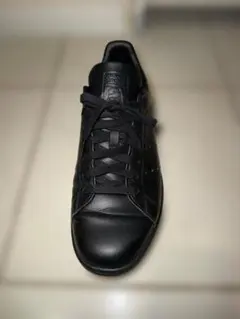 adidas STANSMITH 26.0cm オールブラックレザースニーカー