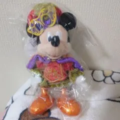 新品タグ付き　 ぬいぐるみバッジ ミッキー　ハロウィン　2012