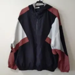 カラーブロックデザイン ジャケット Lサイズ