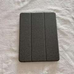 iPadカバーケース グレー 約10.2インチ用