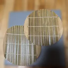 竹製 丸型 ザル2枚セット