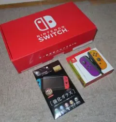 Nintendo Switch本体（HAC-001）新品ガラスフィルム付き