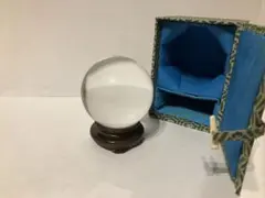 ひでまる様専用　水晶玉？　台座付き