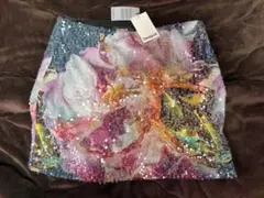 Desigual ギャラクシーフラワースパンコールミニスカート 新品タグ付きのサムネイル