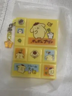 シークレットタイルシール風ミニミラー　ポムポムプリン