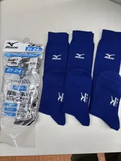MIZUNO 野球用カラーソックス 3足組 21-24cmのサムネイル