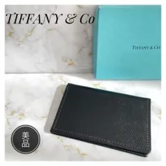 【人気】TIFFANY&Co ティファニー　カードケース　メンズ　ブラックのサムネイル