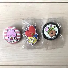 くら寿司　BT21 オリジナル　缶バッジ　ラバーマスコット　非売品　限定　レア