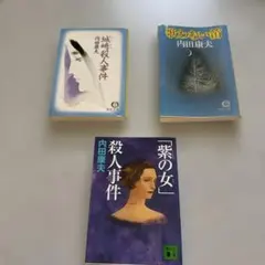 内田康夫 作品集 3冊セット - メルカリ