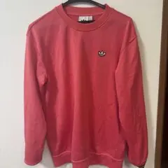 adidas originals クルーネックスウェット L ピンク