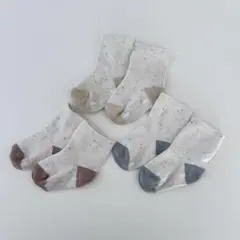 バースデイ　靴下 9-15cm 3足セット