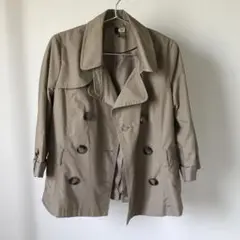 H&M ショート丈　トレンチコート　ジャケット