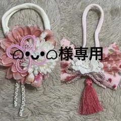 ᜊ•ᴗ•ᜊ様専用 花モチーフ ベビーヘアーバンド　2点セット
