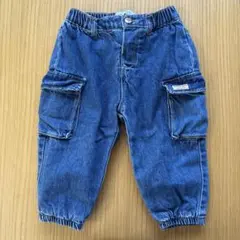 ZARA デニムカーゴパンツ 92cm